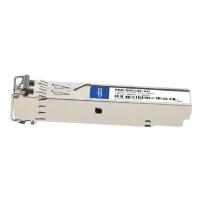 Picture of AddOn Brocade XBR-000192 Compatible SFP+ Transceiver - SFP+ transceiver module (equivalent to: Brocade XBR-000192) - 16Gb Fibre Channel (SW) - Fibre Channel - up to 984 ft - 850 nm