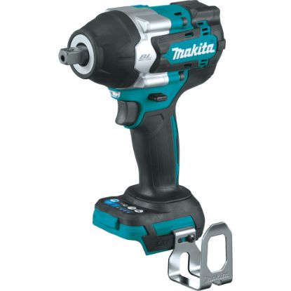 Picture of Makita 18V LXT Lithium-Ion Brushless Cordless 4-Speed Mid-Torque 1/2in Sq. Drive Impact Wrench With Detent Anvil, Blue