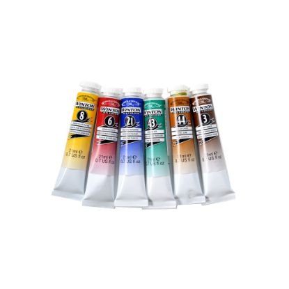 Picture of Winsor & Newton Winton Oil Color Intro Set, 21 mL, Set Of 6