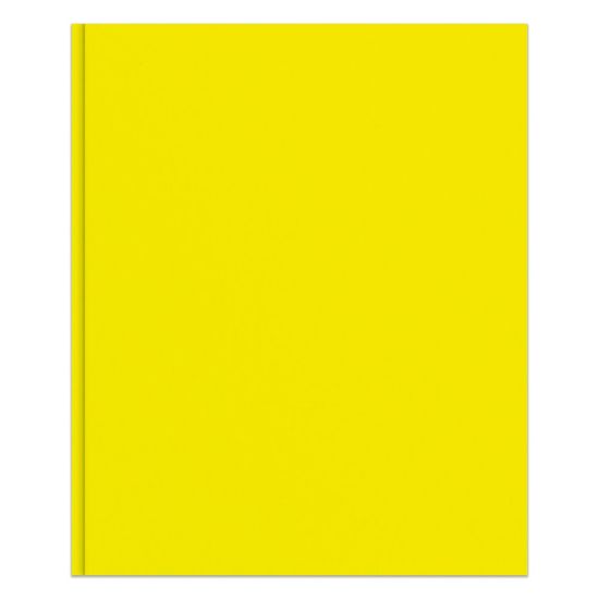 Picture of Office Depot Brand 2-Pocket School-Grade Paper Folder with Prongs, Letter Size, Yellow