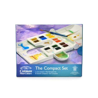 Picture of Winsor & Newton Cotman Watercolor Compact Set, Set Of 14