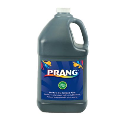 Picture of Prang Ready-To-Use Tempera Paint, 128 Oz., Black