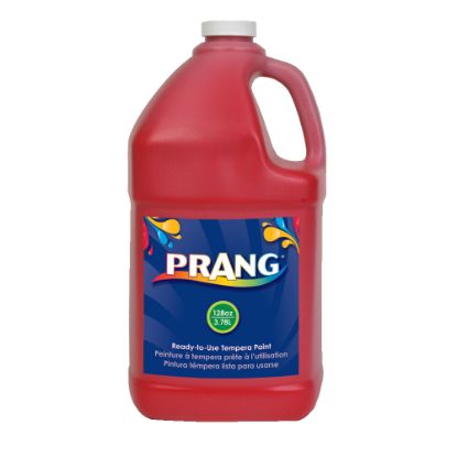 Picture of Prang Ready-To-Use Tempera Paint, 128 Oz., Red