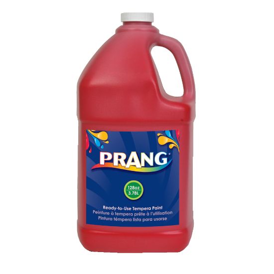 Picture of Prang Ready-To-Use Tempera Paint, 128 Oz., Red