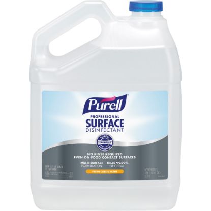 Picture of PURELL Professional Surface Disinfectant, Fresh Citrus Scent, 1 Pour Gallon