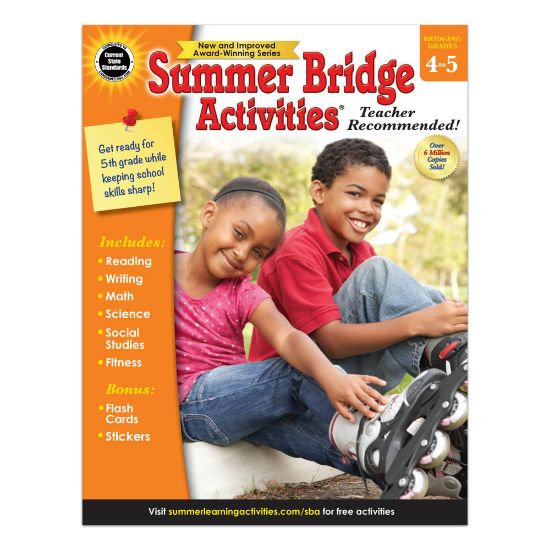 Picture of Carson-Dellosa Summer Bridge Activities Workbook, 2nd Edition, Grades 4-5