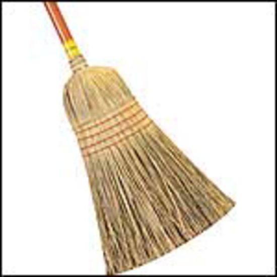 Picture of Uni San Warehouse Yucca/Corn Blend Broom, 42in