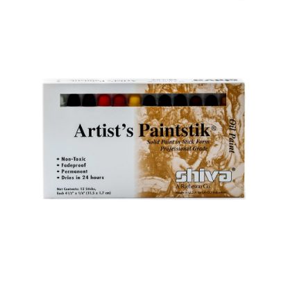 Picture of Shiva Artists Paintstik Oil Color Set, Professional Set, Set Of 12