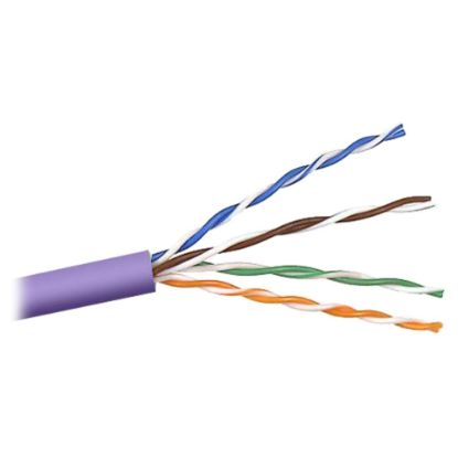 Picture of Belkin Cat5e Patch Cable - 1000ft - Purple