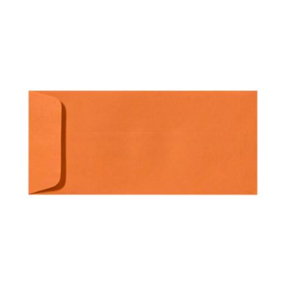 Picture of LUX Open-End Envelopes, #10, Peel & Press Closure, Mandarin Orange, Pack Of 500