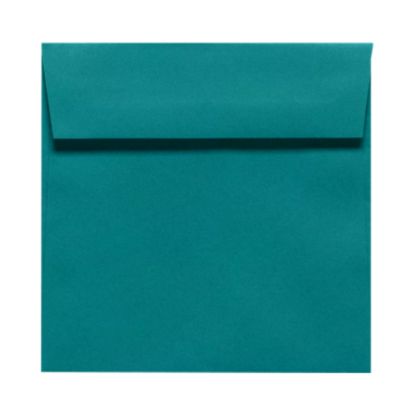 Picture of LUX Square Envelopes, 5 1/2in x 5 1/2in, Peel & Press Closure, Teal, Pack Of 250