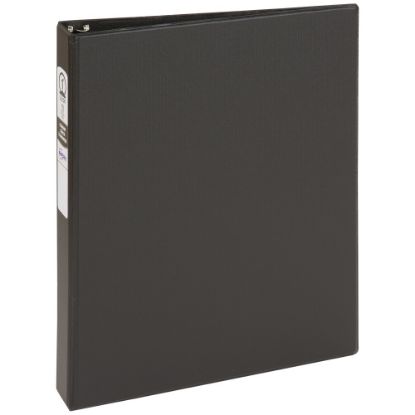 Picture of Avery Economy 3-Ring Binder, 1in Round Rings, Black