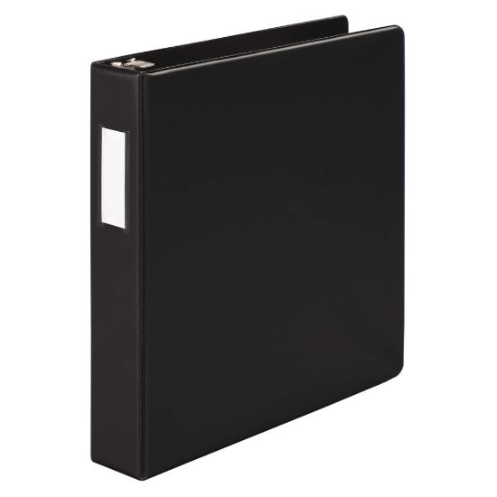 Picture of Avery Economy 3-Ring Binder, 1 1/2in Round Rings, 51% Recycled, Black