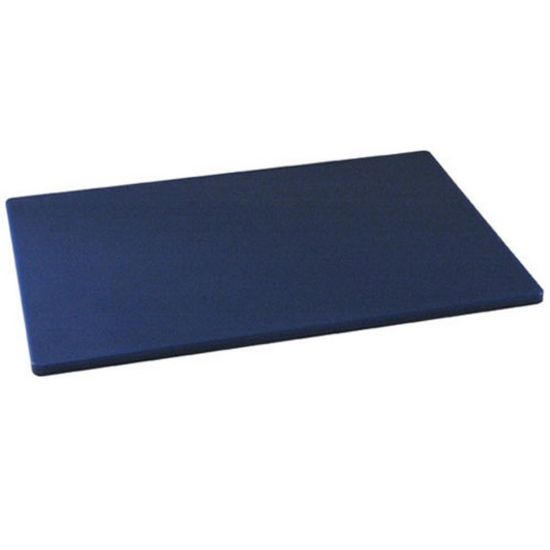 Picture of Winco Polyethylene Cutting Board, 1/2inH x 12inW x 18inD, Blue