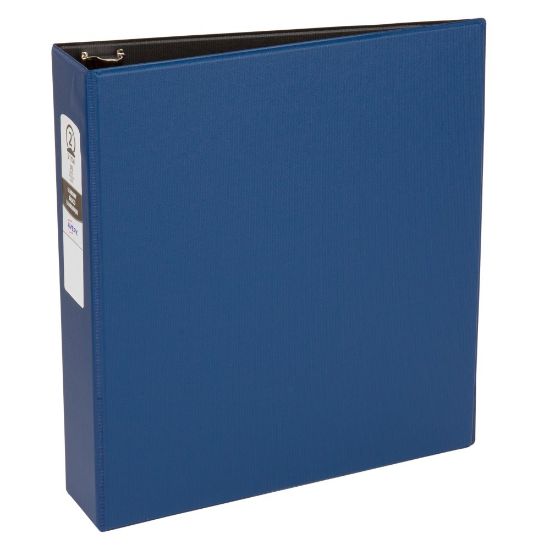 Picture of Avery Economy 3-Ring Binder, 2in Round Rings, 50% Recycled, Blue