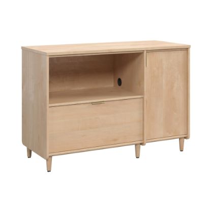 Picture of Sauder Clifford Place Credenza For 46in TVs, Natural Maple