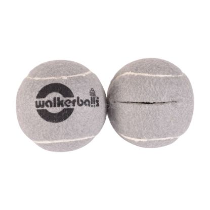 Picture of Walkerballs Walker Tennis Ball Glides, Gray, Pack Of 2