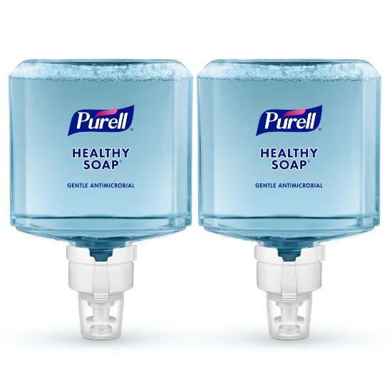 Picture of PURELL Brand HEALTHY SOAP 0.5% BAK Antimicrobial Foam ES8 Refill, Lightly Fragranced, 40.6 OZ, Pack of 2