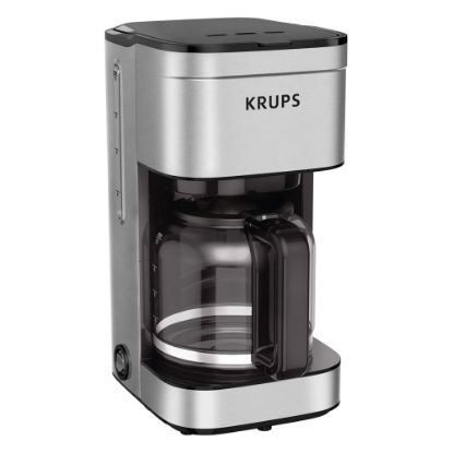 Picture of KRUPS Simply Brew 10-Cup Programmable Coffee Maker, Silver