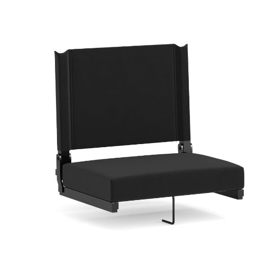 Picture of Flash Furniture Grandstand Comfort Seat, Black