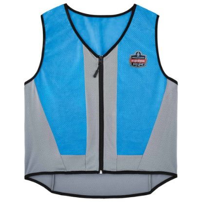 Picture of Ergodyne Chill-Its Evaporative Cooling Vest, X-Large, Blue