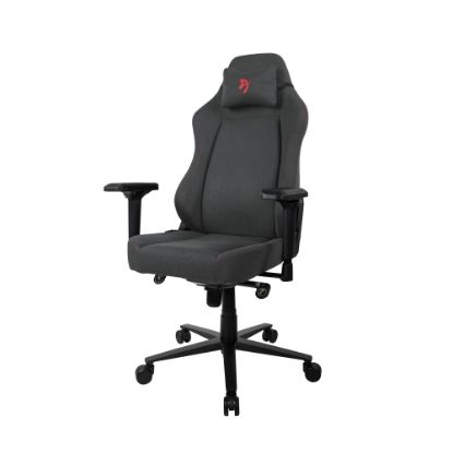 Picture of Arozzi Primo Premium Ergonomic Fabric High-Back Gaming Chair, Black