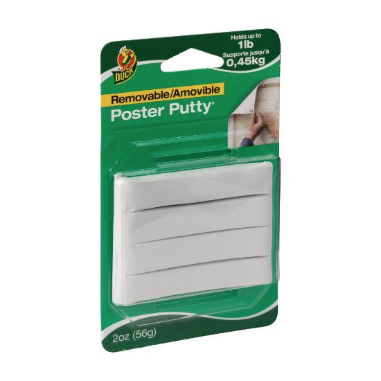 Picture of Henkel PTY-2 Mounting Putty, White, Pack of 4