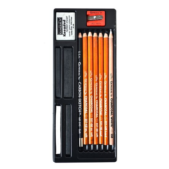 Picture of Generals Charcoal Drawing Kit, #15