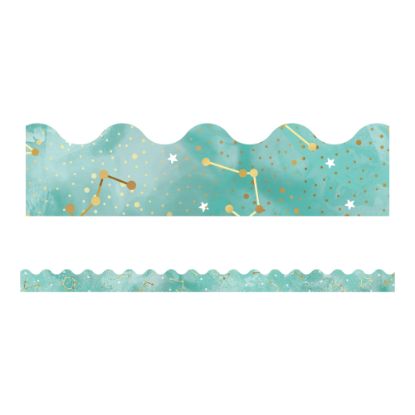 Picture of Carson-Dellosa Galaxy Scalloped Bulletin Board Borders, 3ft x 2-1/4in, Constellations, Pack Of 13 Strips