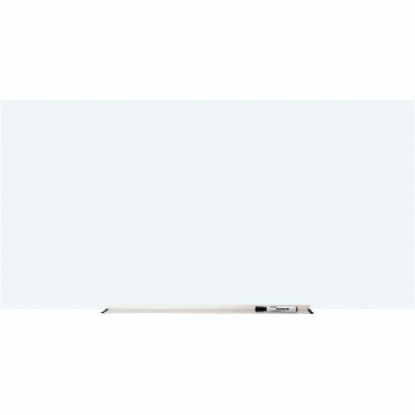 Picture of Lorell Magnetic Unframed Dry-Erase Bulletin Whiteboard, 72in x 36in, White