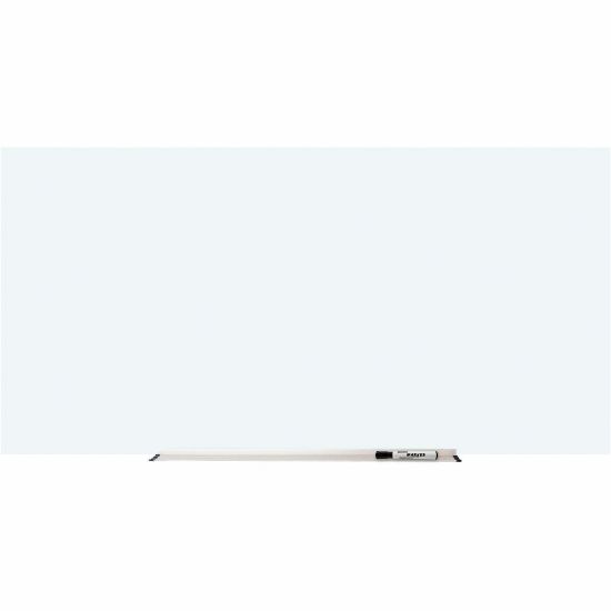 Picture of Lorell Magnetic Unframed Dry-Erase Bulletin Whiteboard, 72in x 36in, White