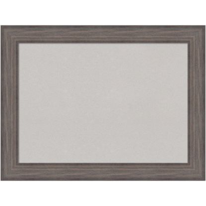 Picture of Amanti Art Cork Bulletin Board, 33in x 25in, Gray, Country Barnwood Wood Frame