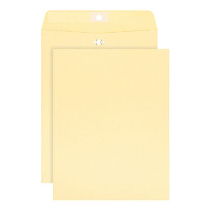 Picture of Office Depot Brand 10in x 13in Manila Envelopes, Extra Heavyweight, Clasp Closure, Manila, Box Of 100