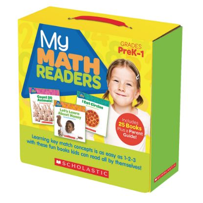 Picture of Scholastic Teacher Resources My Math Readers, Pre-K To Grade 1, Parent Pack Of 25 Books