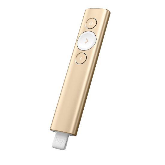 Picture of Logitech Spotlight Universal Presentation Remote, Gold, 910-004860