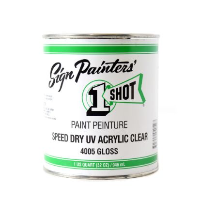 Picture of 1-Shot Speed Dry UV Acrylic, 32 Oz, Clear