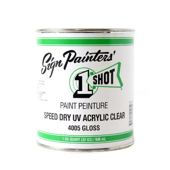 Picture of 1-Shot Speed Dry UV Acrylic, 32 Oz, Clear