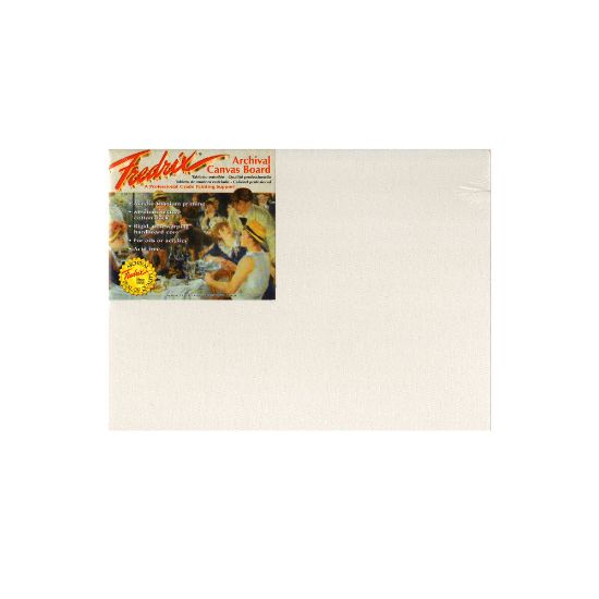 Picture of Fredrix Archival Canvas Board, 12in x 16in, Pack Of 2