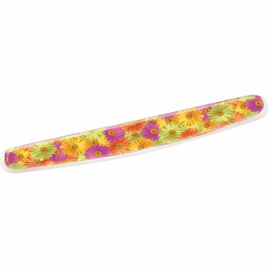 Picture of 3M Gel Wrist Rest For Keyboards, Daisy Design