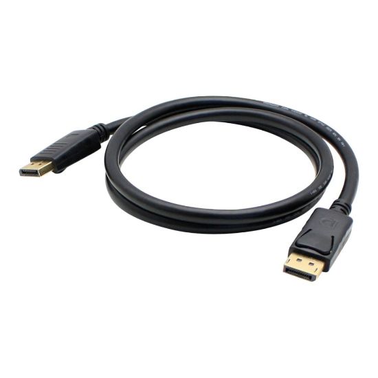 Picture of AddOn 1ft DisplayPort Cable - DisplayPort cable - DisplayPort (M) to DisplayPort (M) - 1 ft - black