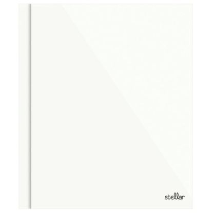 Picture of Office Depot Brand Stellar Laminated 3-Prong Paper Folder, Letter Size, White