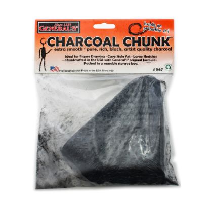 Picture of Generals Charcoal Drawing Chunk, Black