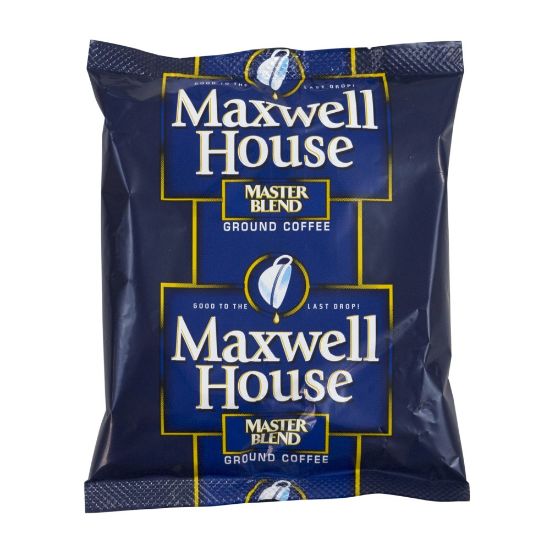 Picture of Maxwell House Ground Coffee, Master Blend, 1.25 Oz Per Bag, Carton Of 42 Bags