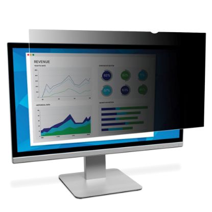 Picture of 3M Privacy Filter With COMPLY Magnetic Attach For 21.5in Full Screen Monitors, Black