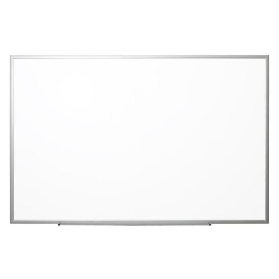 Picture of Realspace Magnetic Dry-Erase Whiteboard, 36in x 48in, Aluminum Frame With Silver Finish