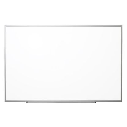 Picture of Realspace Magnetic Dry-Erase Whiteboard, 48in x 72in, Aluminum Frame With Silver Finish