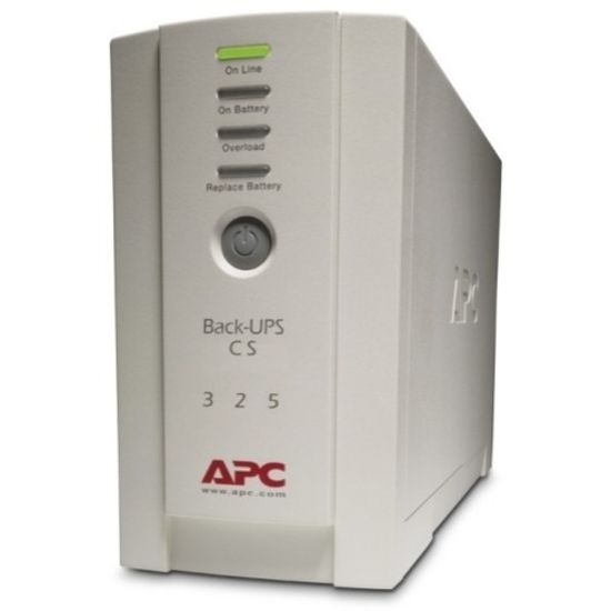 Picture of APC Back-UPS CS 325VA w/o Software - 325VA/210W - 6.6 Minute Full Load - 1 x IEC 320-C13 - Surge-protected, 3 x IEC 320-C13 - Battery Backup System