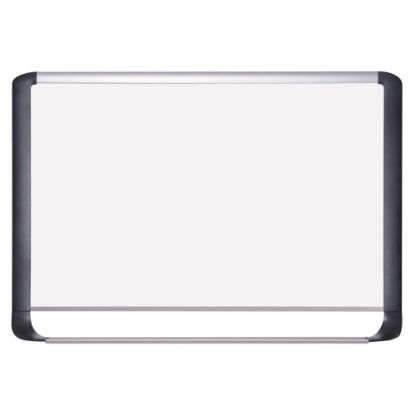 Picture of MasterVision Porcelain Dry-Erase Whiteboard, 48in x 96in, Aluminum Frame With Silver Finish