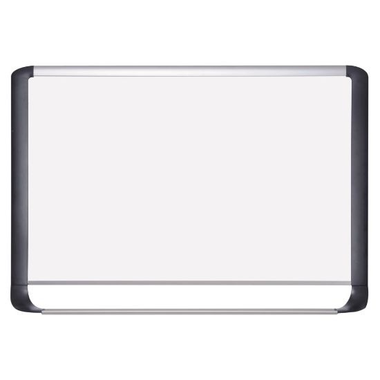 Picture of MasterVision Porcelain Dry-Erase Whiteboard, 48in x 96in, Aluminum Frame With Silver Finish