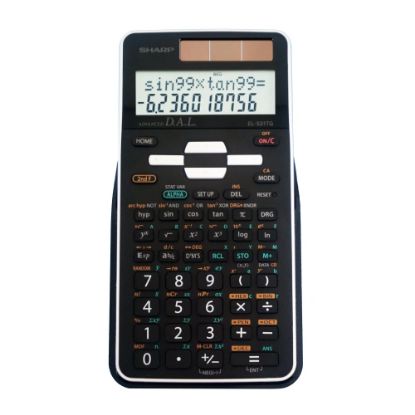 Picture of Sharp Scientific Calculator With 2-Line Display, EL531TGBBW